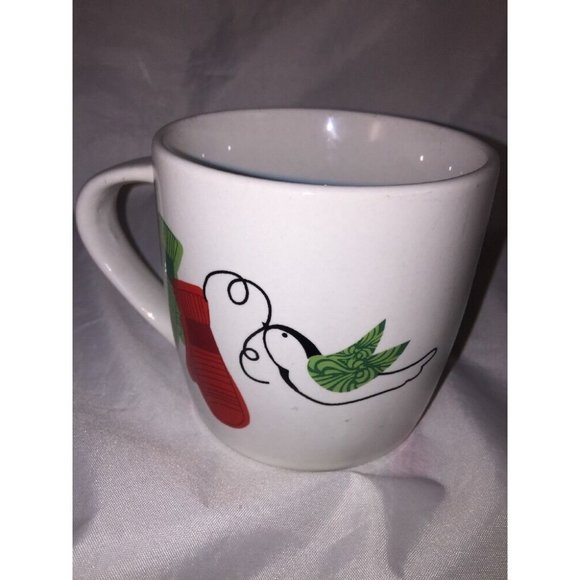 Starbucks 2011 Large Christmas Coffee Mug 10 oz - Picture 3 of 6